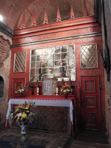 Santa Casa (Svatá Chýše), milostná socha Panny Marie Loretánské 